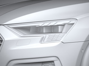 Audi A3 2021 3D मॉडल