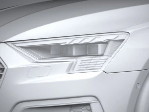 Audi A3 2021 3D Model
