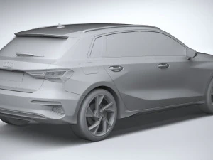 Audi A3 2021 3D Model