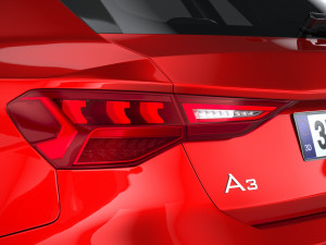 Audi A3 s-line 2021 Modèle 3D