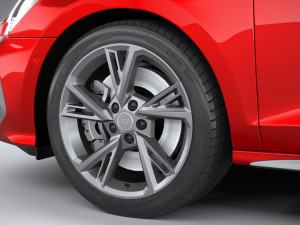 Audi A3 s-line 2021 Modèle 3D