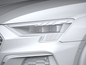 Audi A3 s-line 2021 Modèle 3D