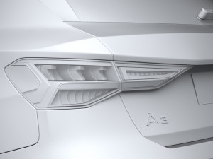 Audi A3 s-line 2021 Modèle 3D