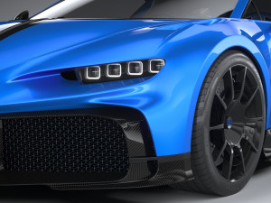 Bugatti Chiron Pur Sport 2021 3D 模型