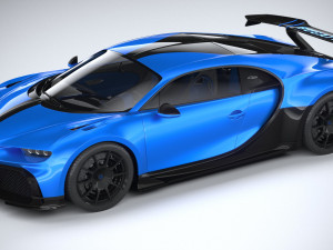 Bugatti Chiron Pur Sport 2021 3D 模型