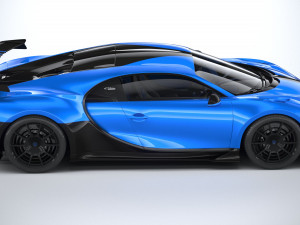 Bugatti Chiron Pur Sport 2021 3D 模型