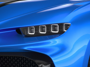 Bugatti Chiron Pur Sport 2021 3D 模型