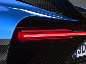 Bugatti Chiron Pur Sport 2021 3D 模型