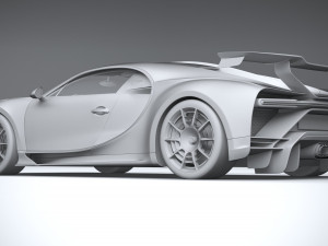 Bugatti Chiron Pur Sport 2021 3D 模型