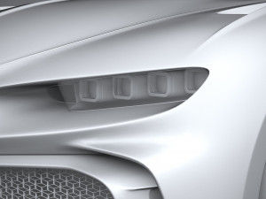Bugatti Chiron Pur Sport 2021 3D 模型