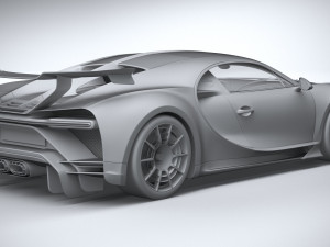 Bugatti Chiron Pur Sport 2021 3D 模型