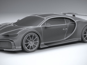Bugatti Chiron Pur Sport 2021 3D 模型