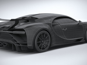 Bugatti Chiron Pur Sport 2021 3D 模型