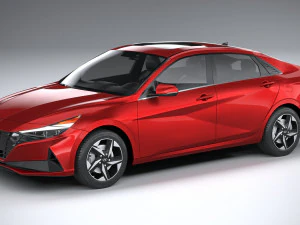Hyundai Elantra 2021 3D Model