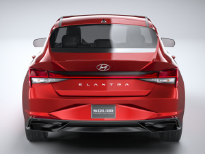 Hyundai Elantra 2021 Modelo 3D