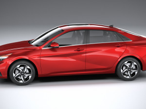 Hyundai Elantra 2021 Modelo 3D