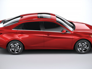Hyundai Elantra 2021 Modelo 3D