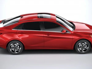 Hyundai Elantra 2021 3D Model