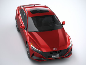 Hyundai Elantra 2021 Modelo 3D