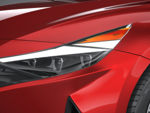 Hyundai Elantra 2021 Modelo 3D