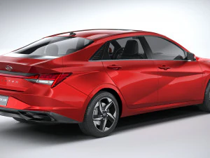 Hyundai Elantra 2021 3D Model