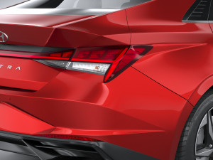 Hyundai Elantra 2021 Modelo 3D