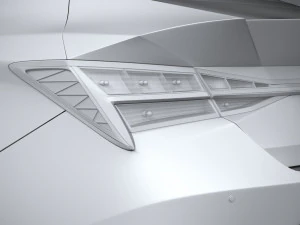 Hyundai Elantra 2021 3D Model