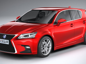 Lexus CT 200H Regular 2020 Modello 3D