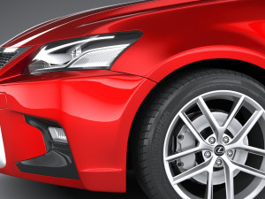 Lexus CT 200H Regular 2020 Modello 3D