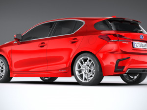 Lexus CT 200H Regular 2020 Modello 3D