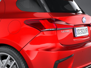 Lexus CT 200H Regular 2020 Modello 3D