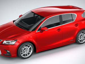 Lexus CT 200H Regular 2020 Modello 3D
