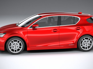 Lexus CT 200H Regular 2020 Modello 3D