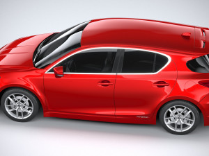 Lexus CT 200H Regular 2020 Modello 3D