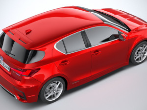 Lexus CT 200H Regular 2020 Modello 3D