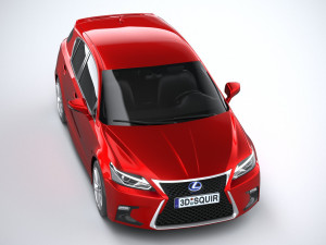 Lexus CT 200H Regular 2020 Modello 3D
