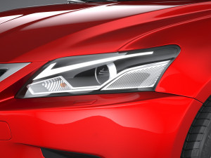 Lexus CT 200H Regular 2020 Modello 3D