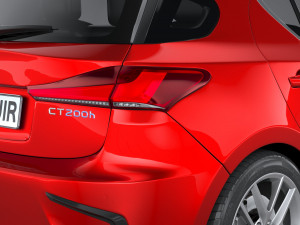 Lexus CT 200H Regular 2020 Modello 3D