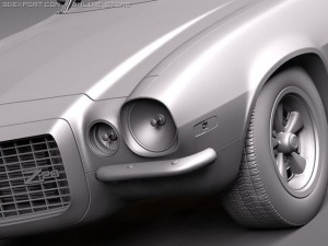 Chevrolet Camaro 1970 Z28 Model 3D