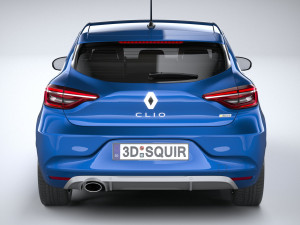 Renault Clio RS line 2020 Modelo 3D