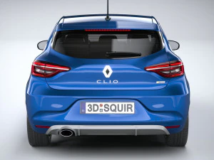 Renault Clio RS line 2020 3D Model
