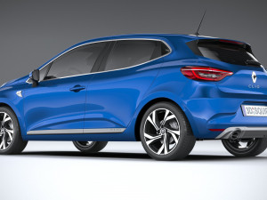 Renault Clio RS line 2020 Modelo 3D