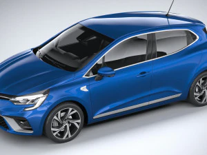 Renault Clio RS line 2020 3D Model