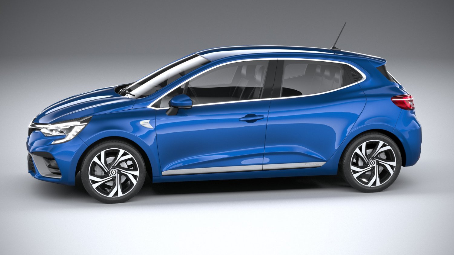 Renault clio 3d model Renault clio 3d model
