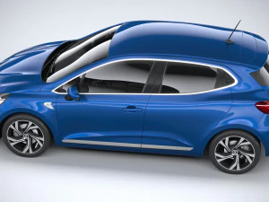 Renault Clio RS line 2020 3D Model