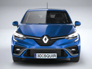 Renault Clio RS line 2020 3D Model