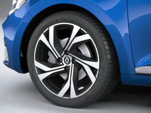 Renault Clio RS line 2020 3D Model