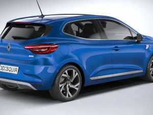 Renault Clio RS line 2020 3D Model