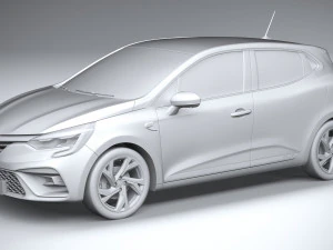 Renault Clio RS line 2020 3D Model