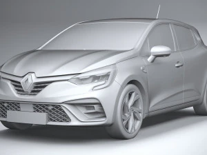 Renault Clio RS line 2020 3D Model